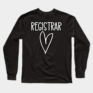 Registrar Heart Long Sleeve T-Shirt